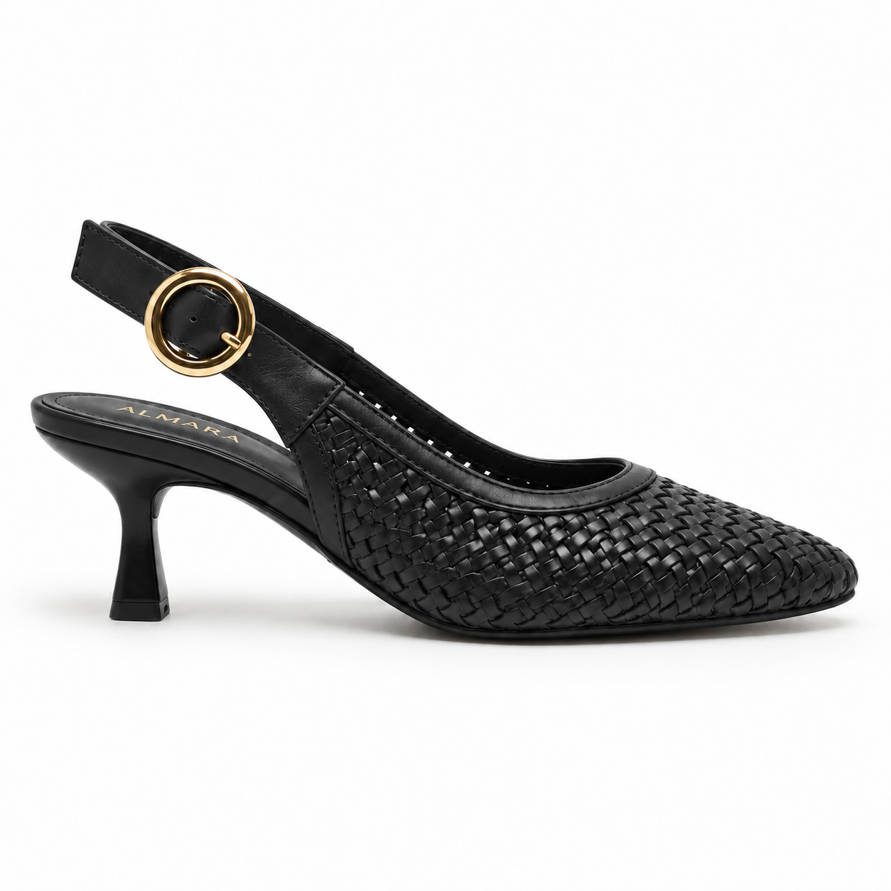 Tacones Zafiro destalonados de tejido calado
