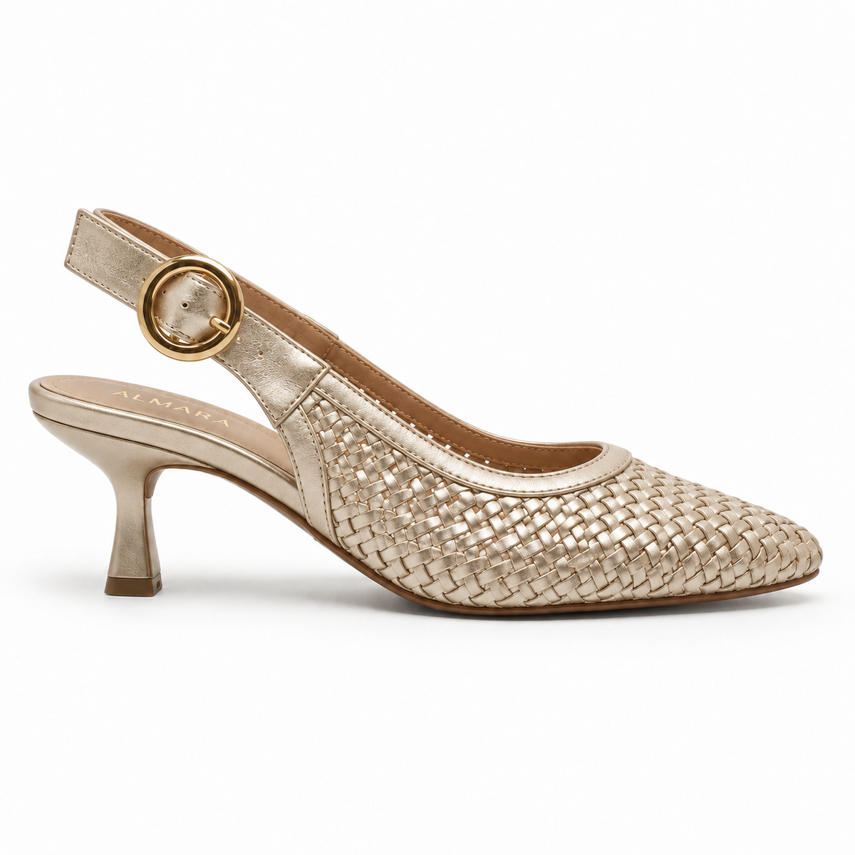 Tacones Zafiro destalonados de tejido calado