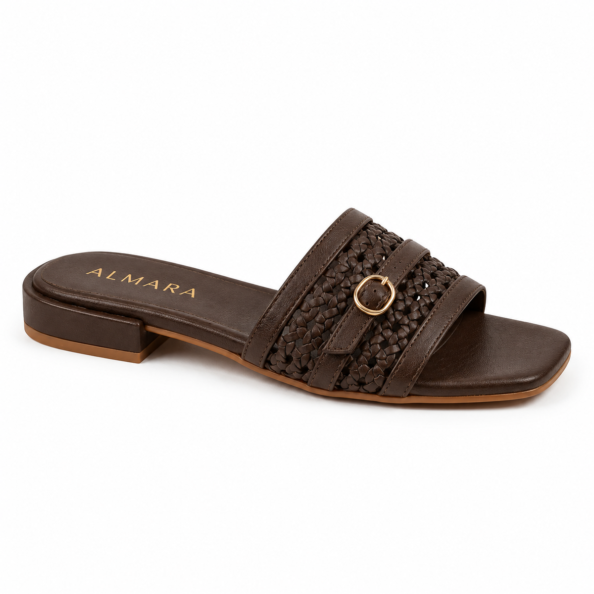 Sandalias planas Agata de tejido calado